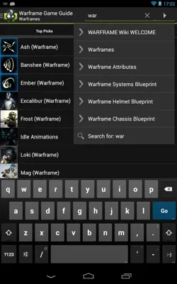 FANDOM for Warframe android App screenshot 2