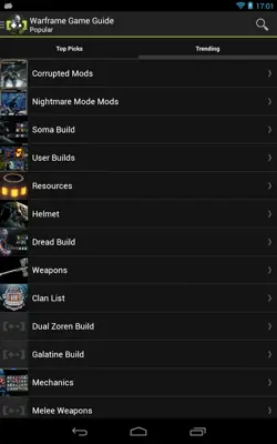 FANDOM for Warframe android App screenshot 3